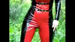 blonde Latexlady