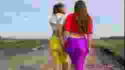 Sarah and Jane in coloured Spandex Leggins