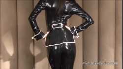Latex Beauty - A Model in Latex