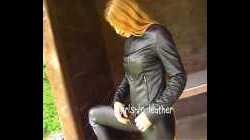 Girls in Black Leather