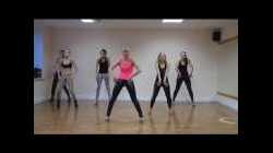 Dancing work out in latex