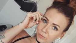 young Slim Girl in a black Body