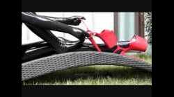 Latex Model in Black and Red